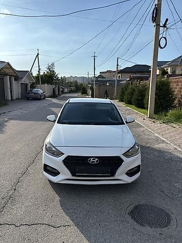 hundai: Hyundai Accent: 2018 г., Бензин, Седан — 2