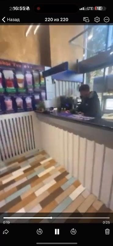 Вефа ТЦ Горького Продается кофейня помещение в аренде Площадь:6м2