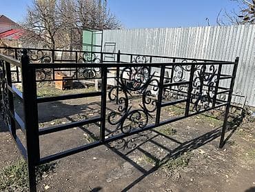 Чистка могил, Изготовление оградок, Уход за могилами | Дерево, Гранит, Габбро | Установка, Оформление