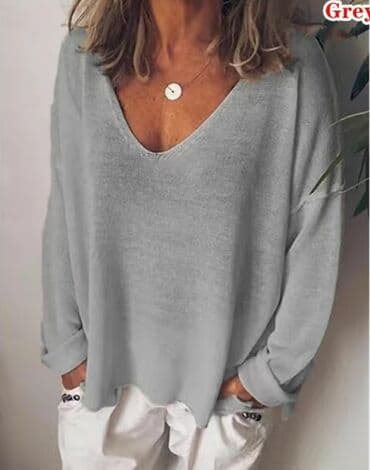 Прокат одежды: Стильные женские осенне-зимние кофточки в красномсером и горчичном — 22