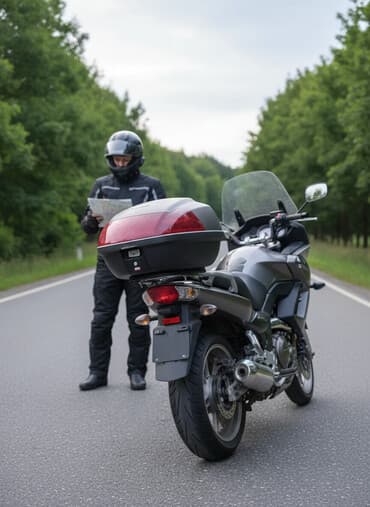 мотоцик: Кофр — 1