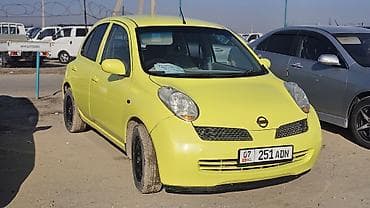 Nissan March: 2002 г., 1.3 л, Автомат, Бензин, Хэтчбэк at lalafo.kg Nissan March: 2002 г., 1.3 л, Автомат, Бензин, Хэтчбэк