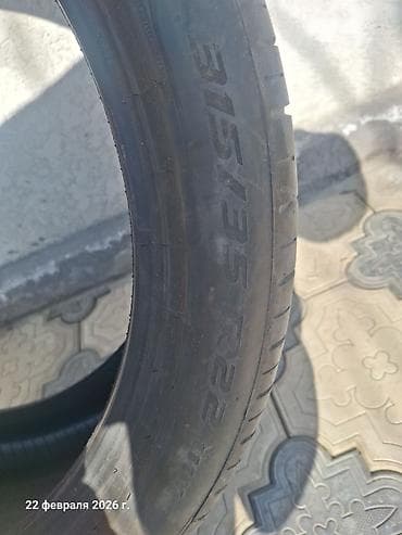 перс 124: Шины 315 / 35 / R 22, Лето, Б/у, Пара, Легковые, Германия, Pirelli — 8