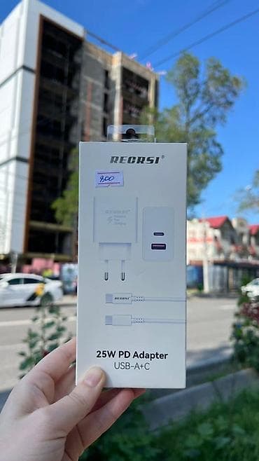 iphone charger: Сетевое зарядное устройство RECRSI 25W PD Adapter - Мощность: 25 Вт — 1