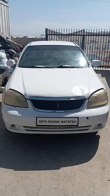 опель вектра с: Daewoo Lacetti, седан, белый цвет. машина на разборе — 1