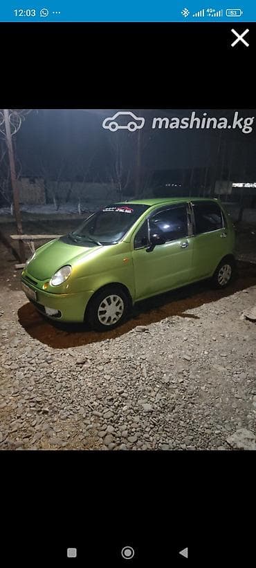mini kuper: Daewoo Matiz: 2007 г., Хэтчбэк — 1