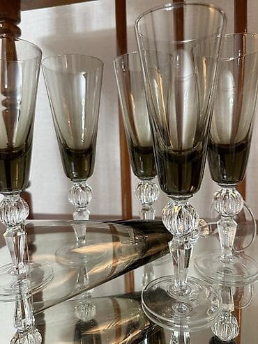 фужер: Винтажные фужеры "Суздаль". 
В разном цвете! 
Высота 19 см — 8