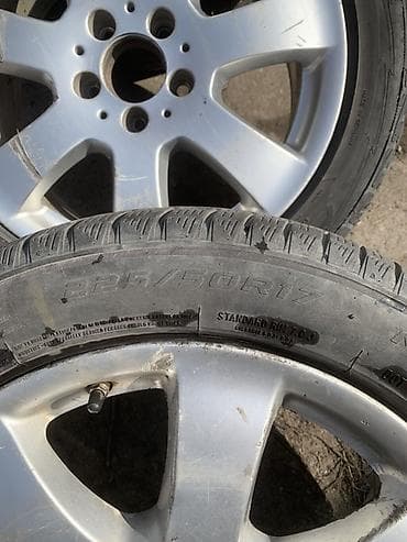 диски мерседес r17: Колеса в сборе 225 / 50 / R 17, Зима, Б/у, Комплект, Легковые, Литые, отверстий - 5 — 2