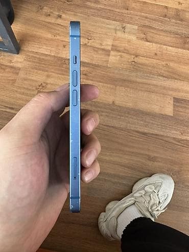 nokia e: IPhone 13, Б/у, 128 ГБ, Голубой, 82 % — 4