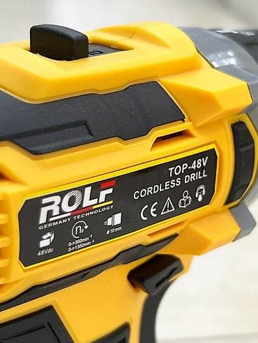 Инструменттер: Аккумуляторная дрель-шуруповерт ROLF TOP-48V в комплекте Особенности — 5