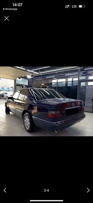 газ 66 дизел: Mercedes-Benz W124: 1995 г., 2.2 л, Автомат, Бензин, Седан — 3