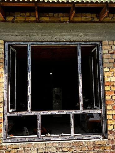 Үй жана бакча: Пластиковые окна и москитные сетки - Изготовление и монтаж оконных — 1