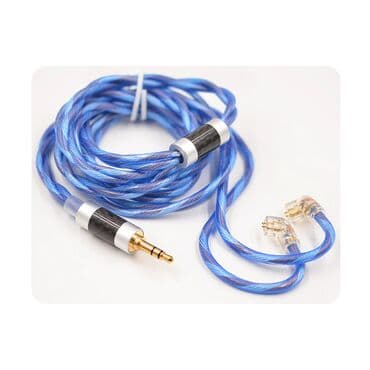 сменный провод для наушников: Кабель KZ 90-10 2 pin 0.75 mm (QDC) для апгрейда наушников Кабель — 1