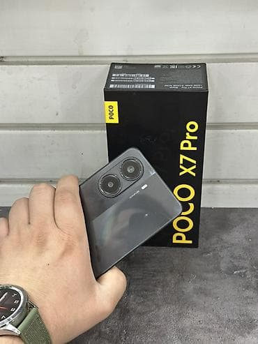 bos mini q7: Poco X7 Pro, Б/у, 512 ГБ, цвет - Черный, 2 SIM — 1