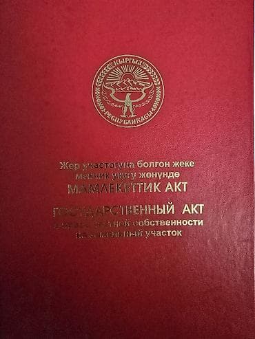Жер тилкелери: 16 соток, Курулуш, Кызыл китеп — 1