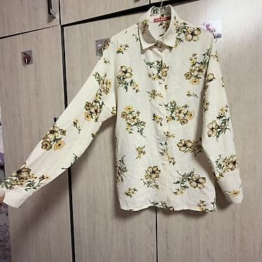 женские кофточки: Блузка AIBI MODE с цветочным принтом - Женская рубашка-блузка на — 2