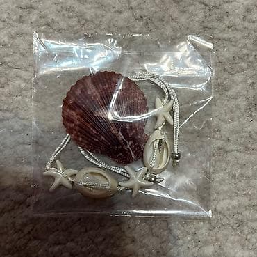 Дрелдер: НАБОР ИЗ ВЬЕТНАМА Ракушка прямо из пляжа и также браслет как сувенир 🐚 — 1