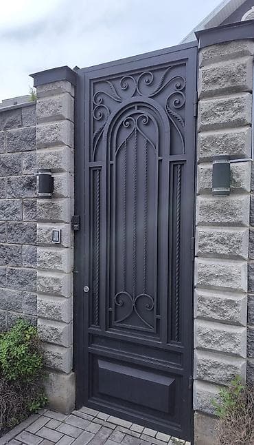 Откатные ворота: Ворота, откатные ворота!!! Изготовление металлических входных ворот из — 5