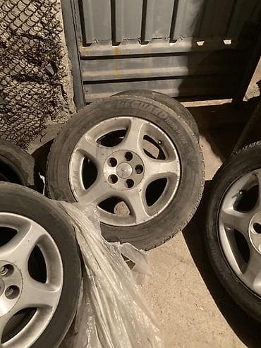 diska 13: Колеса в сборе 225 / 55 / R 16, Всесезонная, Б/у, Комплект, Легковые, Литые, отверстий - 5 — 2