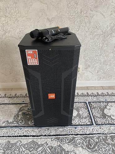 Динамиктер жана музыкалык борборлор: Сдается в аренду большая колонка С блютуз подключением два микрофона — 1