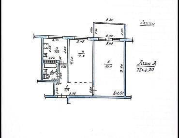 Батир сатып алам: 2 бөлмө, 42 м², 2 кабат — 7