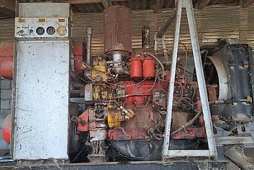 Дизель-генераторная установка на раме дт-75. Трехфазка, двигатель