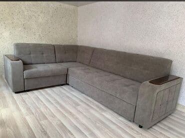 Диваны: Угловой диван, C подушками, Трехместный — 7