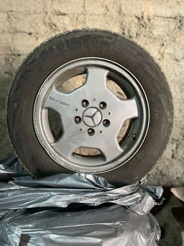 обмен дисков ауди: Диски R 15 AMG, Комплект, отверстий - 5, Б/у — 1