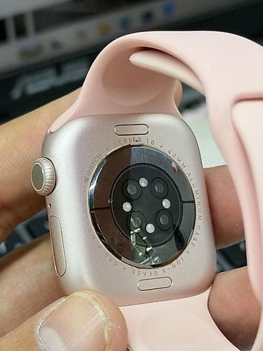 apple watch цена в бишкеке: Apple Watch Series 10 (42 мм) — Розовый | 100% аккумулятор Продаю в — 4