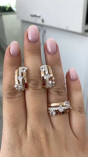 свадебные наборы ручной: Набор украшений, Проба 925, Женские, Новый — 1