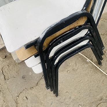 стулья дешево: Стул для кухни, Б/у, Железо — 5