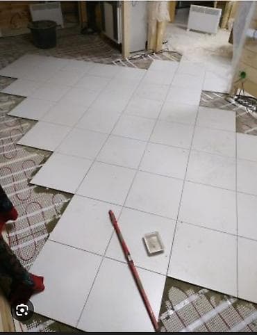 bay tash: Плиточные работы + монтаж теплого пола - Профессиональная укладка — 1