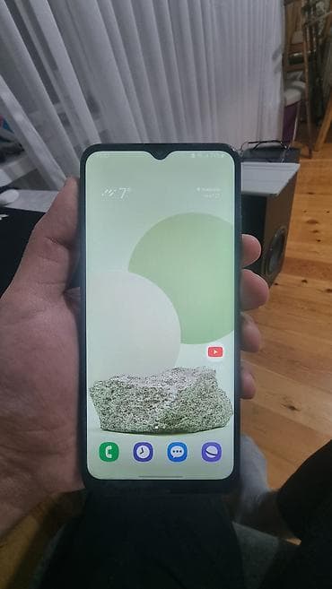 poco с55: Samsung Galaxy A22, Б/у, 64 ГБ, цвет - Черный, 2 SIM — 1