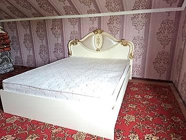 встроенные шкафы купе: Спальный гарнитур, Новый, Двуспальная кровать, Белоруссия, цвет - Бежевый — 3