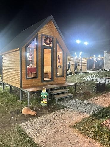 Модульные деревянные домики и глэмпинг-кабины под ключ - Типы at lalafo.kg Модульные деревянные домики и глэмпинг-кабины под ключ - Типы