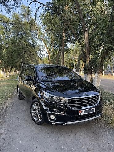 дама в канте: Kia Carnival: 2017 г., 2.2 л, Автомат, Дизель, Минивэн — 1
