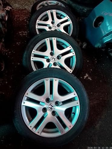 fit 2016: Колеса в сборе 185 / R 15, Лето, Б/у, Комплект, Легковые, Литые, отверстий - 4 — 1