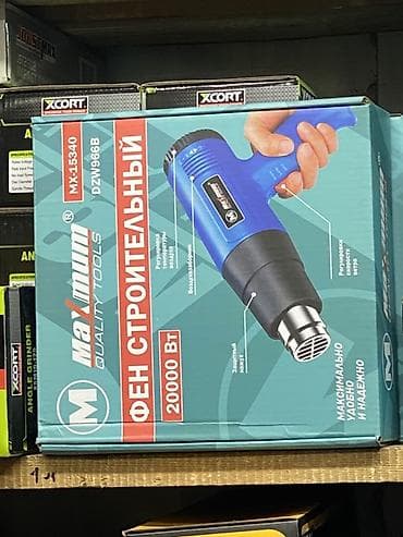 Строительные фены: Фен строительный Maximum Quality Tools, модель MX-15340 (DZW966B) - — 1