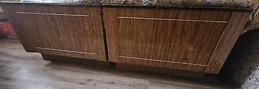 купить бу мебель: Спальный гарнитур, Б/у, Односпальная кровать, Самовывоз, цвет - Бежевый — 5