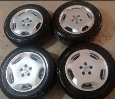 Диски: Колеса в сборе 225 / 60 / R 17, Зима, Б/у, Комплект, Легковые, Литые, отверстий - 5 — 2