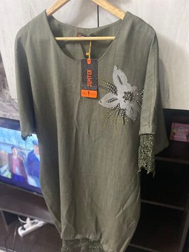 длинные платья в пол зеленого цвета: Продается новое турецкое платье отличного качества 50 размер — 2