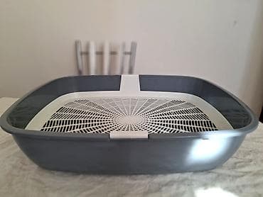 расческа для котов: Лоток для кошек с решёткой «Сибирская кошка» + когтеточка-деревце Цена — 4