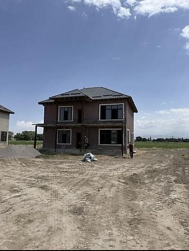 Двухэтажный дом в коттеджной застройке - Архитектура: современный дом