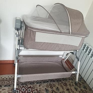 chicco echo: Люлька, Колыбель, Металл, цвет - Серый — 1