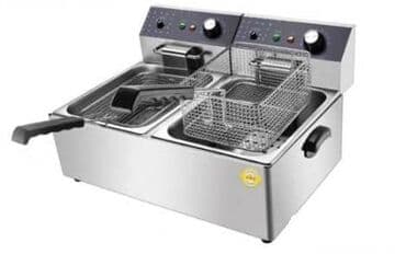 оборудование для фас фуда: Фритюрница 6+6 литр предназначена для приготовления различных — 1