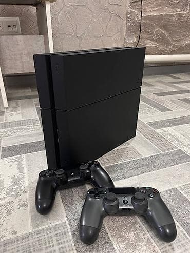 Видео оюндар жана приставкалар: Продам Sony PlayStation 4 Fat на 500 ГБ. Приставка полностью исправна — 1