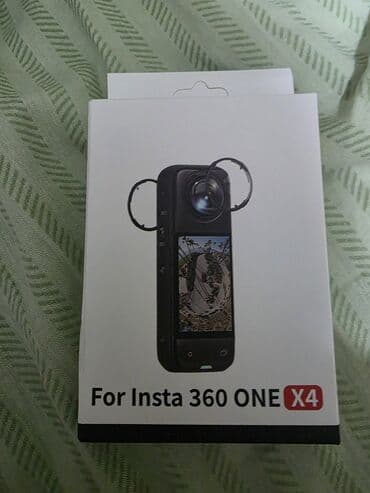 Insta 360 X4 Защитные стекла на объекиты + стекло на экран 1500сом