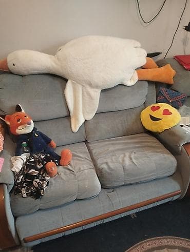 арка дома фото: Комплект мягкой мебели, цвет - Серый — 3