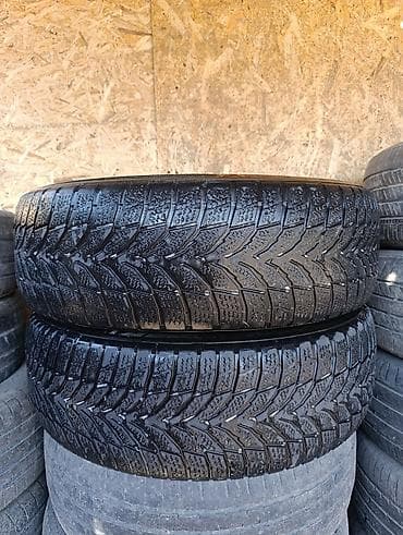 Шины 225 / 65 / R 17, Всесезонная, Б/у, Пара, Внедорожные (АТ/МТ), Корея, Hankook