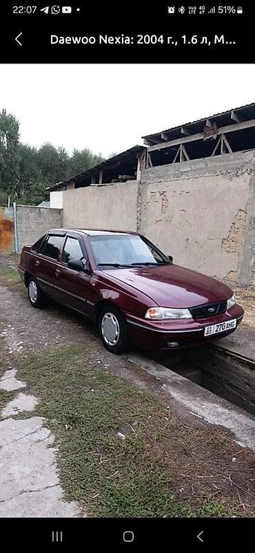 Daewoo Nexia: 2004 г., 1.6 л, Ручные, Бензин, Седан